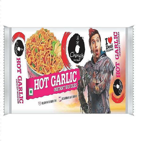 Chings Noodles Hot Garlic 240g