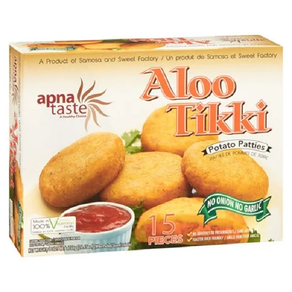 Apna Taste Frozen Aloo Tikki 15pc 750g