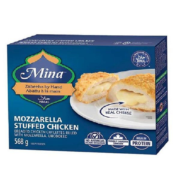 Mina Mozzarella Stuffed Chicken 568g