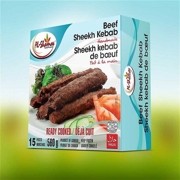 Al Shamas Meat Sheek Kebab 15s 560g