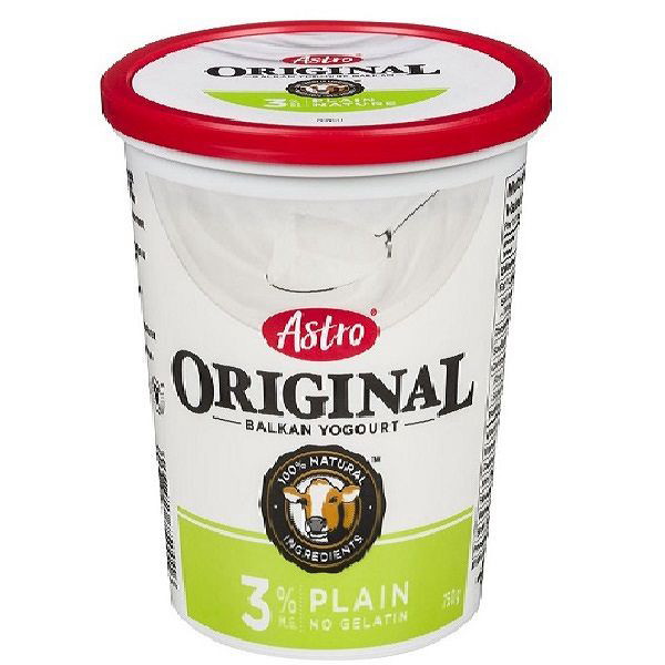 Astro 750g Yogurt 3% Plain