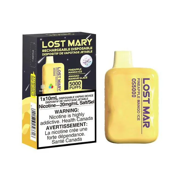 LOST MARY 5000 PINEAPPLE MANGO ICE