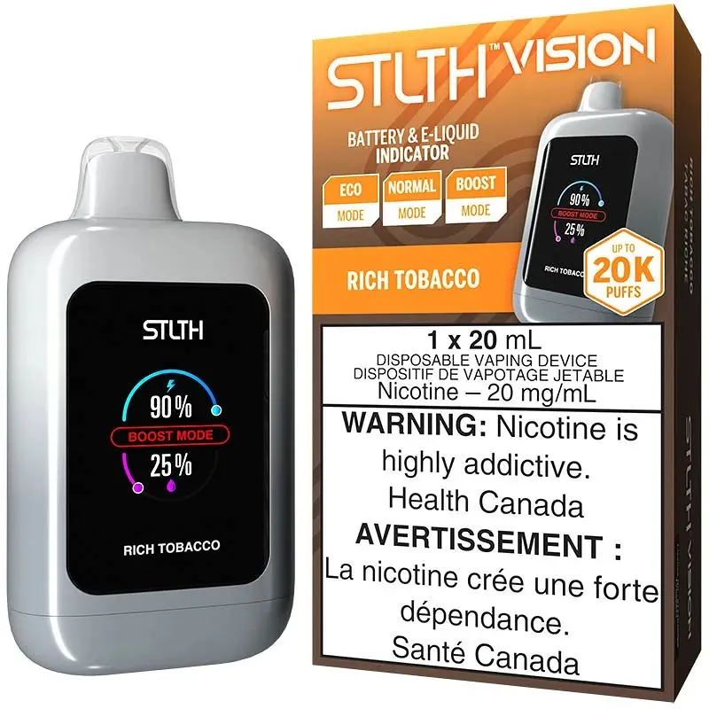 STLTH VISION 20000 RICH TOBACCO