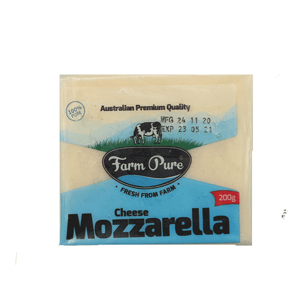 Farm Pure Mozzarella Cheese 200gm