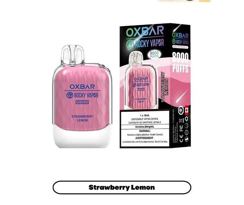 OXBAR G 8000 STRAWBERRY LEMON