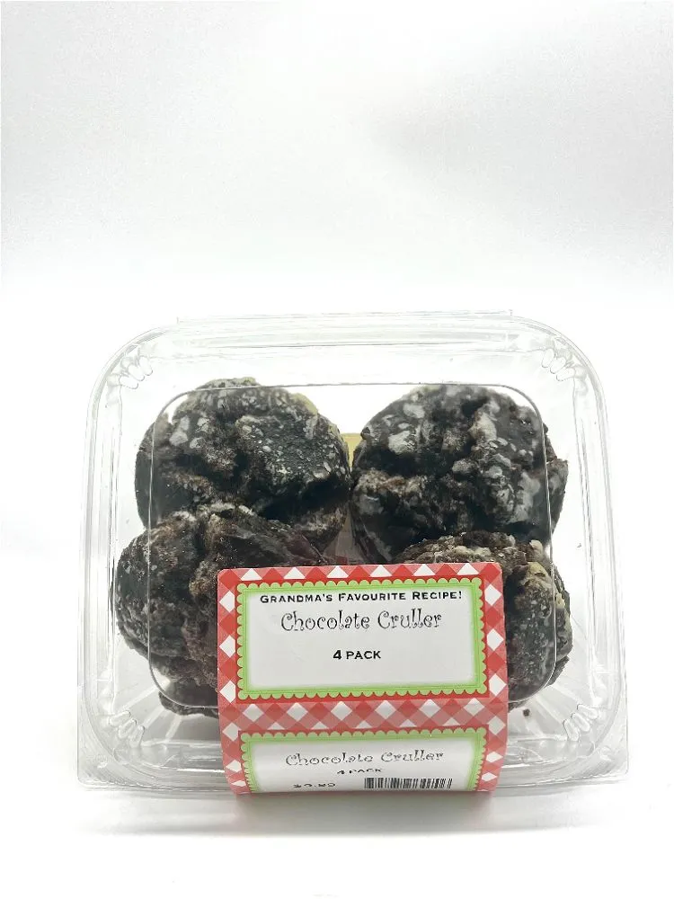 Chocolate Cruller 4pack