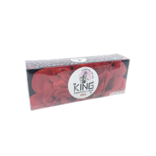 King Kashmiri Rose Tea 20 Tea Bags 100g