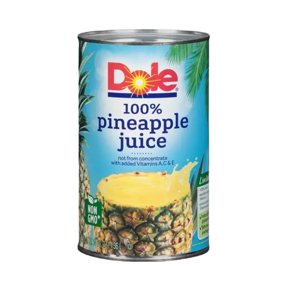 48oz Pineapple Juice Cans