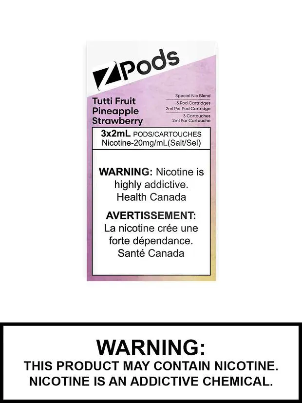 Z PODS TUFFI FRUTTE PINEAPPLE STRAWBERRY