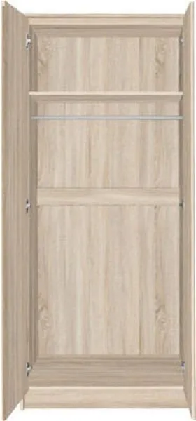 2 Door Wardrobe Sonoma Oak Effect