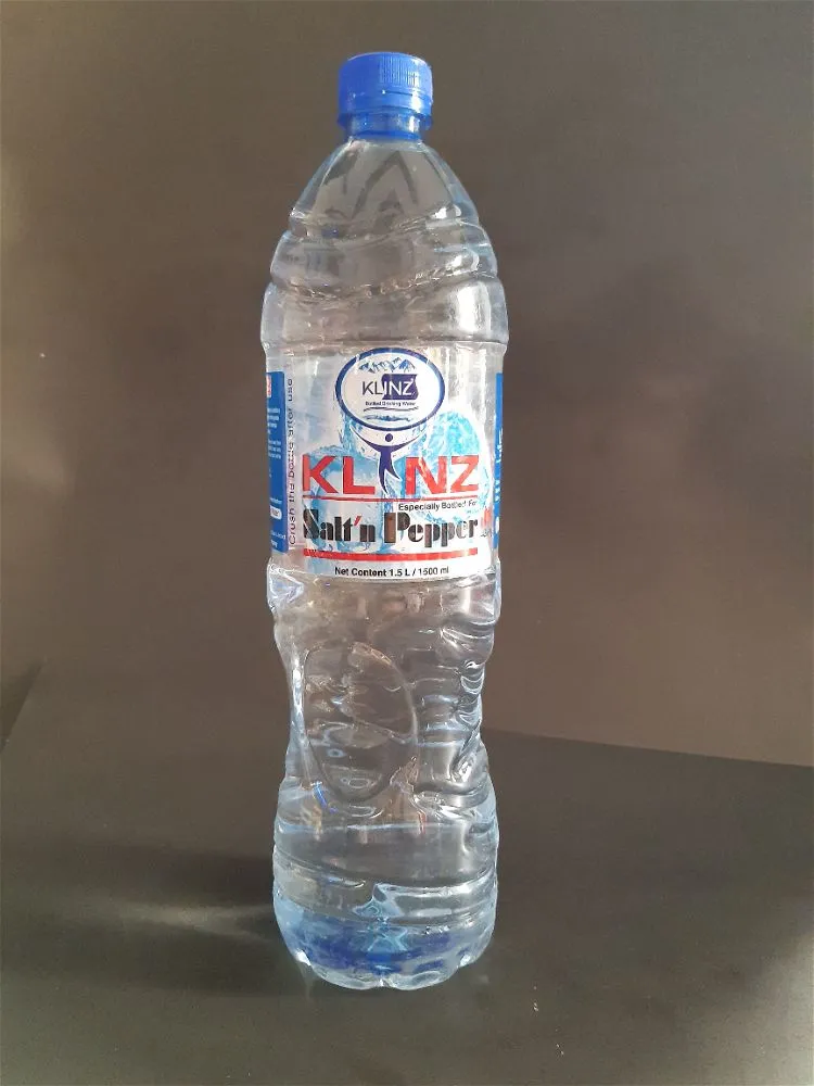 Salt'n Pepper Bottled Water (Klinz / Large) - Bottled Water