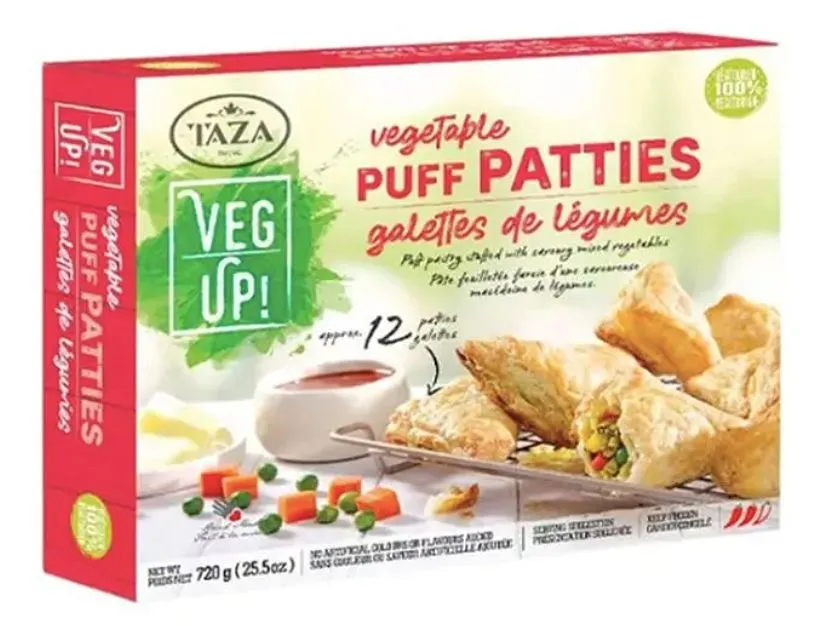 Veg up Puff Patties 2 for 7.99