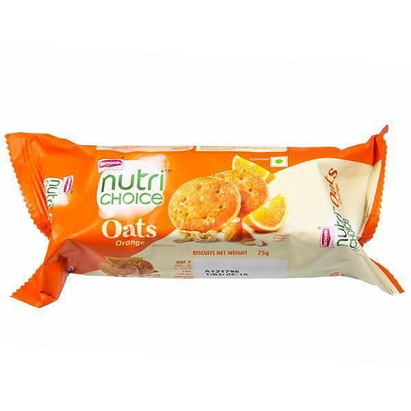 Britannia Nutri Oat Orange 75g